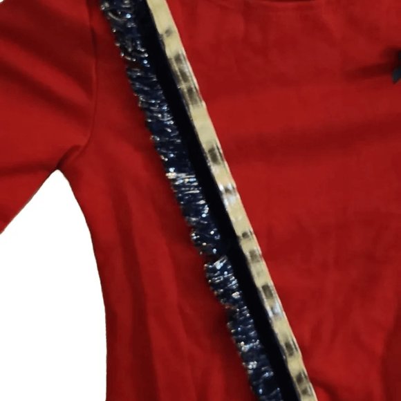 KATE MACK & BISCOTTI RED DRESS WITH PURSE - POCKET Size girls 4 - Picture 6 of 7